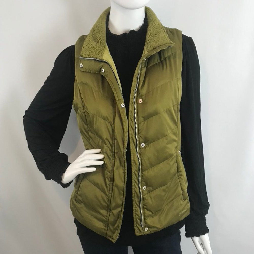 Eddie Bauer Down-Filled Puffer Vest